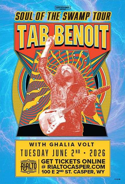 Tab Benoit w/ Ghalia Volt at The Rialto Casper