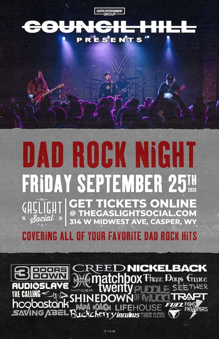 Dad Rock Night: a Tribute to 2000's Rock presented by Council Hill