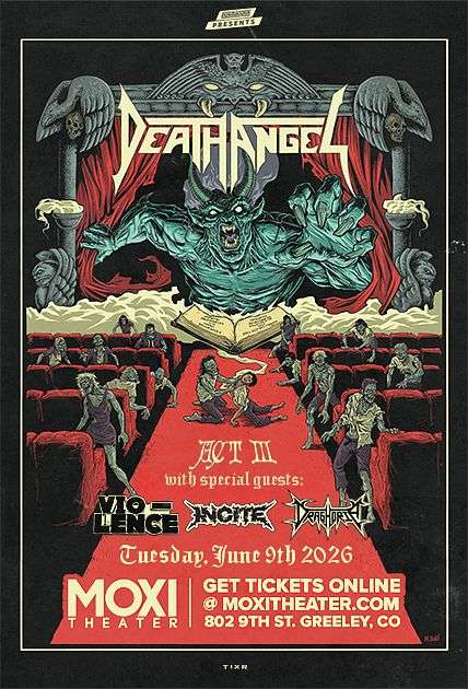 Death Angel: ACT III Tour at Moxi Theater