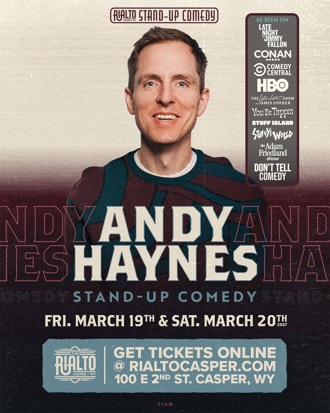 Andy Haynes - Stand Up Comedy (Night 2)